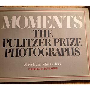 Moments The Pulitzer Prize Photographs 1942-1977 Sheryle John Leekley Vtg Book
